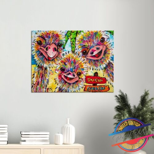 Art Print Dushi Curaçao - Happy Paintings