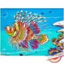 Poster Lion Fish - Happy Paintings