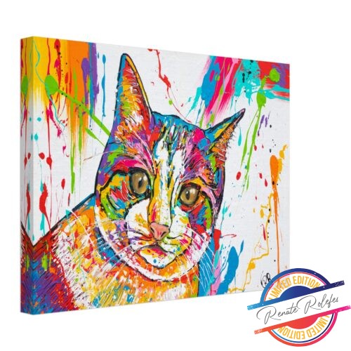 Art Print Cat I - Happy Paintings
