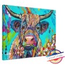 Art Print Highlander Cow I- Happy Paintings