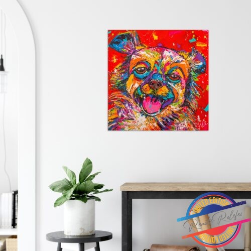 Poster Chihuahua - Happy Paintings