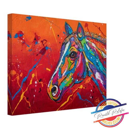 Art Print Horse - Happy Paintings