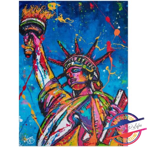 Poster statue of liberty- Happy Paintings