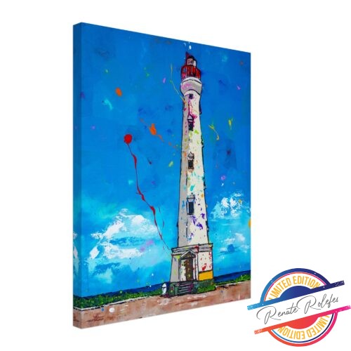 Art Print California Lighthouse Aruba - Happy Paintings
