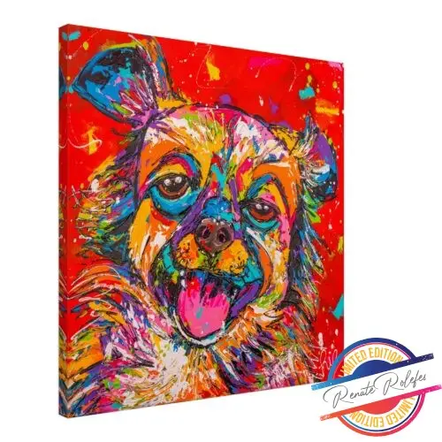 Art Print Chihuahua - Happy Paintings