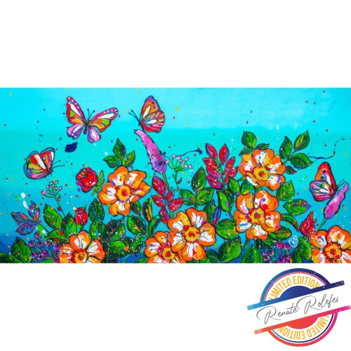 Painting Butterfly Garden- Happy Paintings
