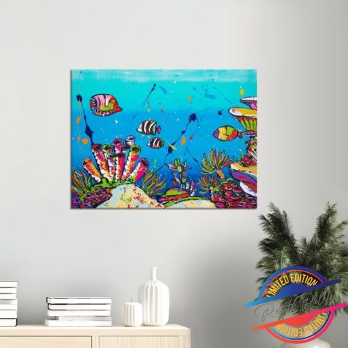 Art Print Ocean World- Happy Paintings