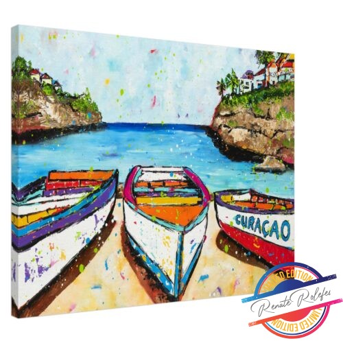 Art Print Playa Lagun - Happy Paintings