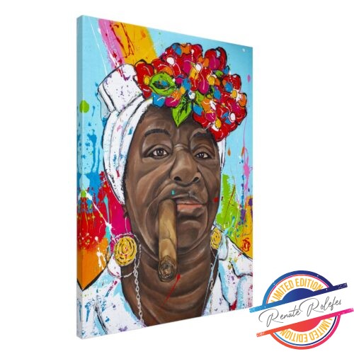 Art Print Cuban Lady IV - Happy Paintings
