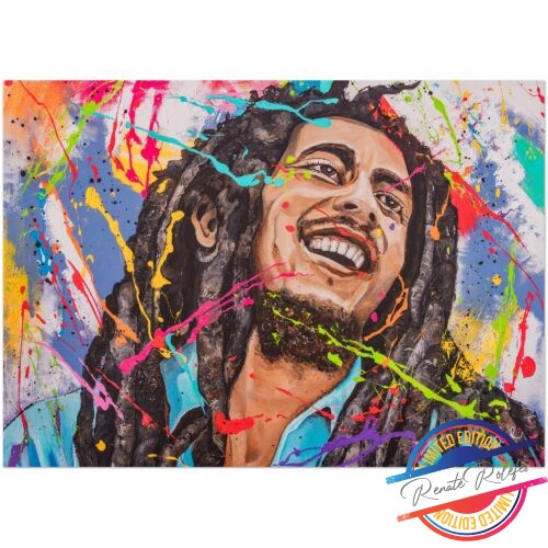 Poster Bob Marley II - Happy Paintings