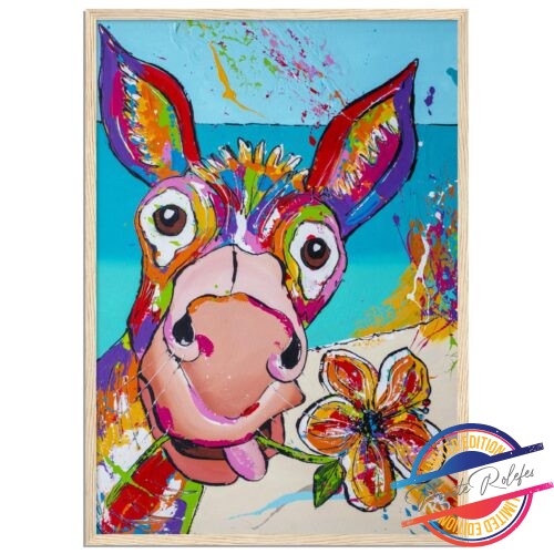 Happy Donkey - Happy Paintings