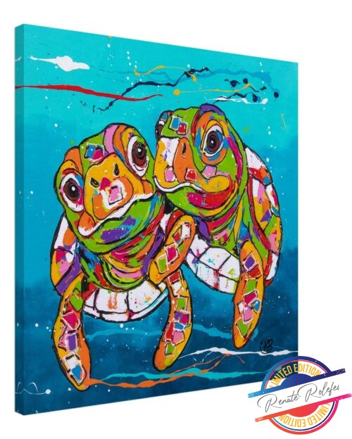 Art Print Little Sea Turtles