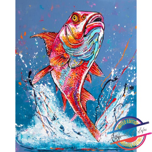 Painting Red Snapper's Dance